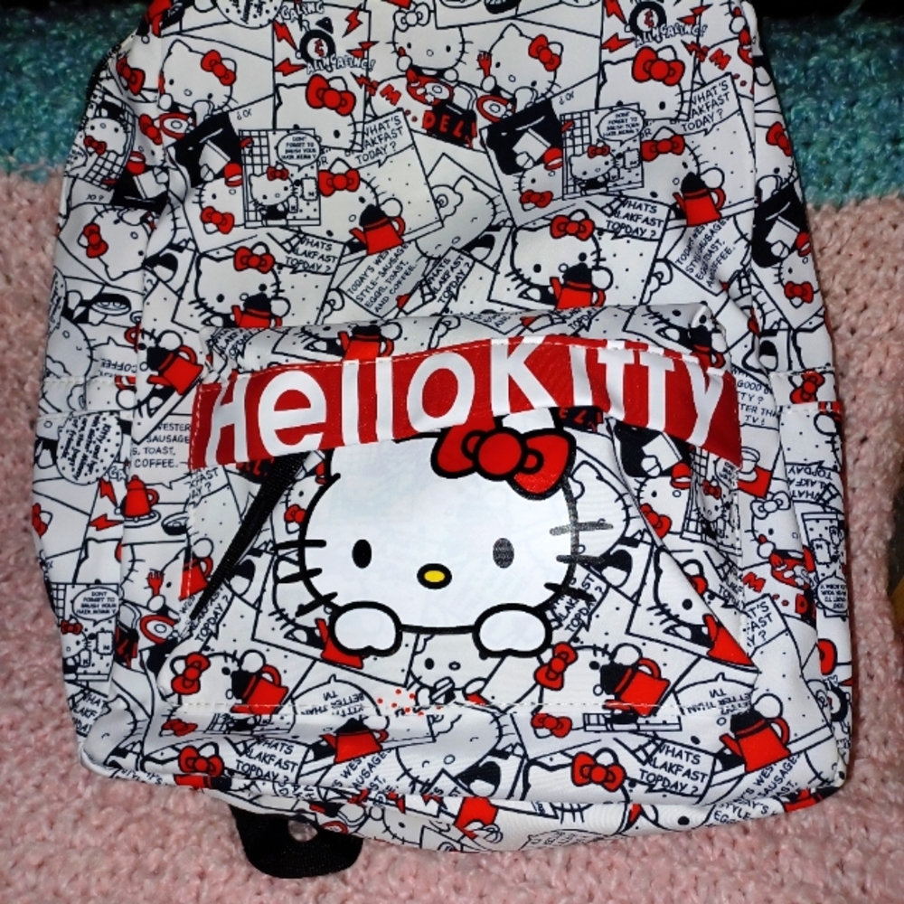 Hello Kitty All Over the Place Backpack!! - Picture 6 of 8